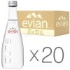 Evian 0,33l mentes ásványvíz ÜVEG palackban (visszaváltható, Betéti díjas +50.-Ft )