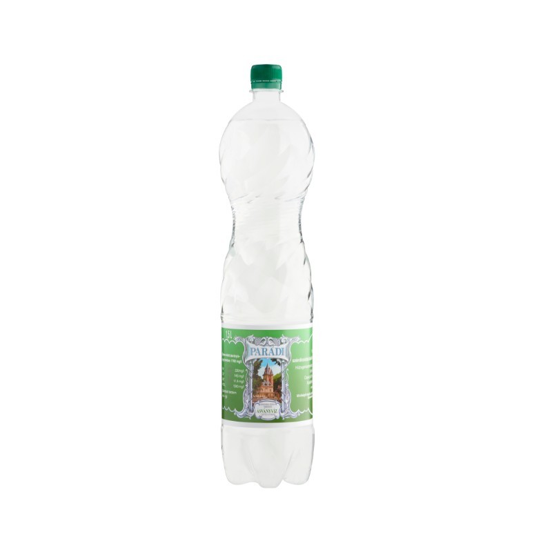 PARÁDI asvanyvíz 0,5l Pet palackban (visszaváltható, Betéti díjas +50.-Ft )